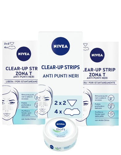 Nivea clear strips zona t - strips,