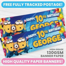 BANNER MINIONS PERSONALIZZATO
