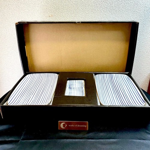 Set piatti rettangolari