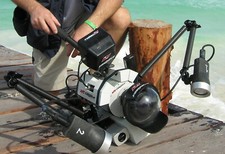 CUSTODIA SUBACQUEA CON MONITOR  SISTEMA COMPLETO  EASYDIVE 