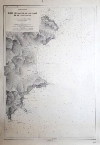 Carta nautica baies - carta, de