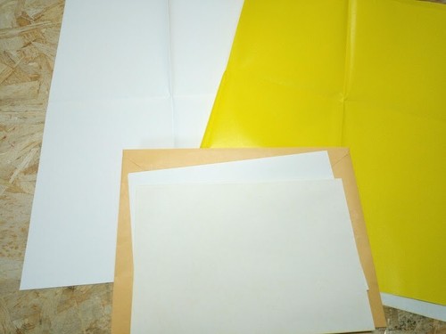 Carta carbone gialla - bianca,, 2