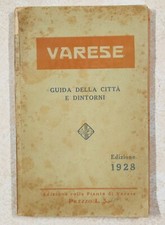 1928 GUIDA CITTÀ DI VARESE E