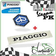 TARGHETTA ANTERIORE KIT SCUDETTO STEMMA SCUDO SCUDETTO PIAGGIO VESPA PK 50 S 125