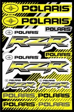 Polaris rzr rasoio adesivo - rzr,
