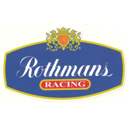 Rothmans racing sticker - ,