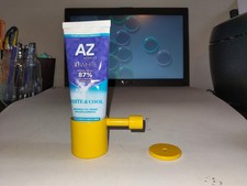 VOLA ORIGINALE PORTA DENTRIFICIO  ACCESSORI BAGNO GIALLO