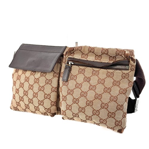 Gucci body bag tela pelle - gucci,