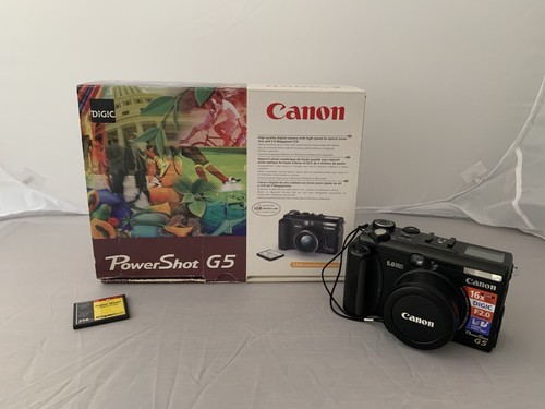 Canon powershot fotocamera - canon, g5