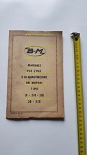 Bernard Moteurs Motori-pompe 18-218-318-28-328 1965 manuale uso catalogo ricambi