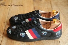 Gucci Ace Nero Pelle Wolf
