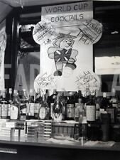 Foto Vintage Calcio Mondiali 1966 Inghilterra Manifesti stampa 21x27 cm