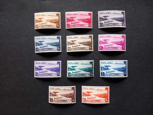 Somalia afis 1950 - somalia, posta