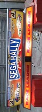 Sega RALLY original BILLBOARD sign arcade perfect working good condition