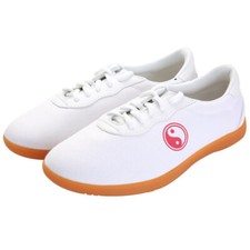 Unisex Kung Fu Scarpe Tai Chi Arti Marziali Wushu Pantofole Tela Tomaia Morbido