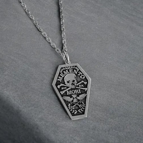 Collana bara memento mori - memento,