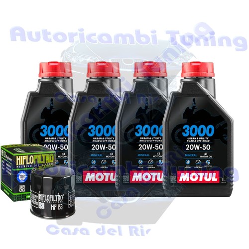 Kit tagliando olio motul 3000 - tagliando,