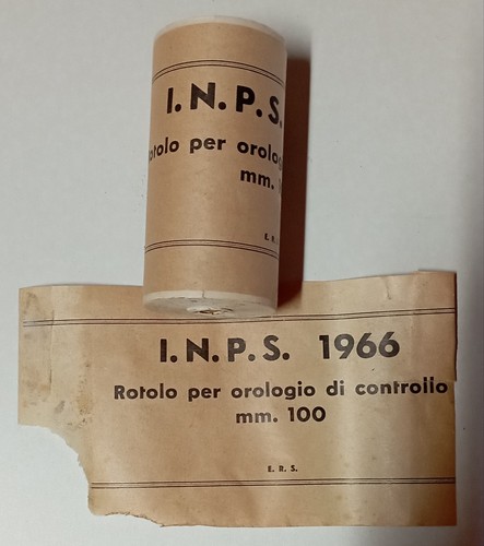 Rotolo carta per orologio - orologio, di