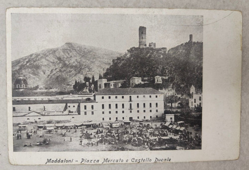 Cartolina maddaloni caserta - maddaloni,