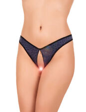 Costruzione Europa Tanga Aperto Diviso Biancheria Sexy Donna S M L XL XXL Nuovo