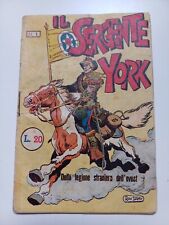 RARO LIBRETTO "IL SERGENTE YORK" N* 1 COLLANA ZENIT DEL 1954 - BUONO!