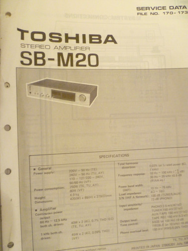Amplificatore stereo toshiba - amplificatore,