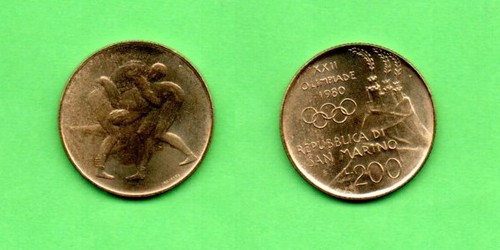 San marino lire - san,