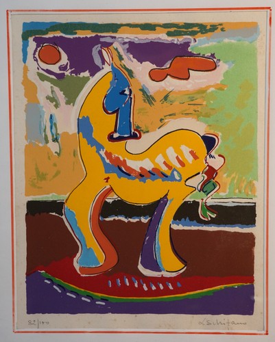 Luciano schifano serigrafia - schifano,