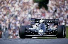 Elio de Angelis drives the