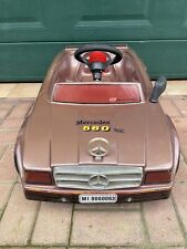 TOYS TOYS MERCEDES 560 SEC ELETTRICA PEDAL CAR MACCHINA A PEDALI AUTO MACCHININA