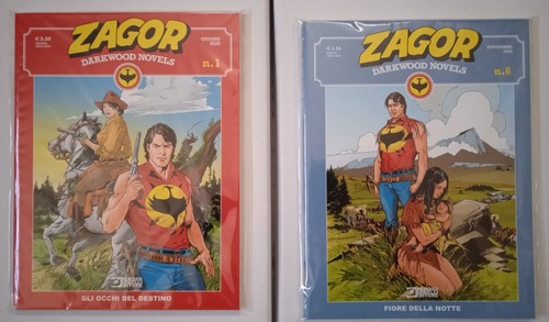 Zagor darkwood novels serie - darkwood,