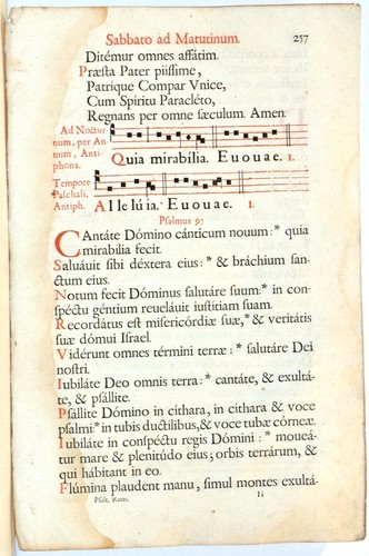 Stampa antica antifonario - stampa,
