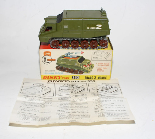 Dinky 353 ufo shado mobile - dinky,
