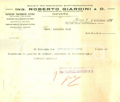 1925 novara costruzioni - novara,