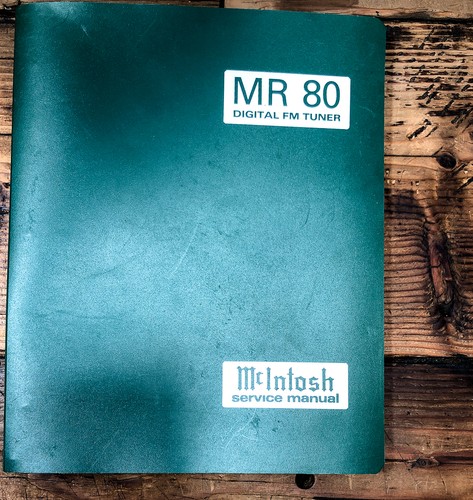Mcintosh mr80 tuner - mcintosh,