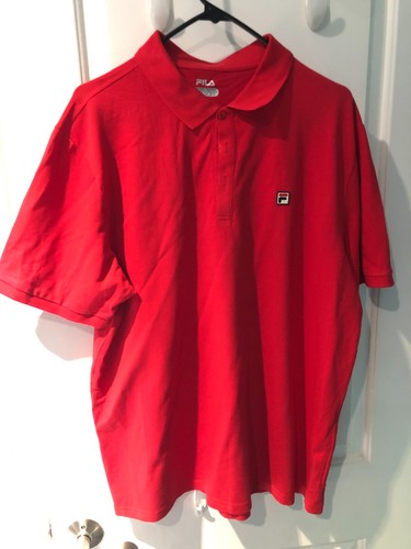 Polo fila rossa uomo - polo,