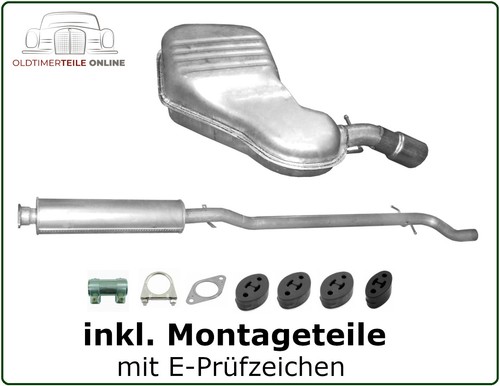 Scarico set volvo v70 - v70, ii