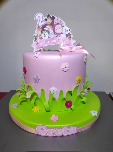 Torta scenografica mod masha - torta,