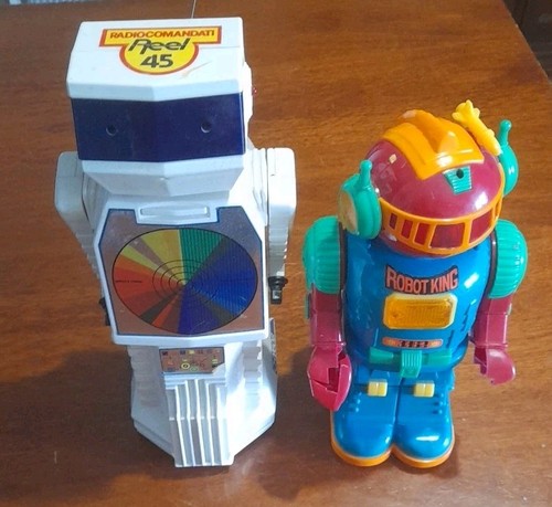 Lotto stock robot - 2, vintage