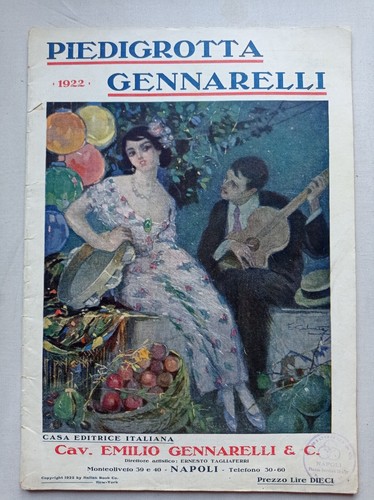 Piedigrotta canzone napoletana - canzone,