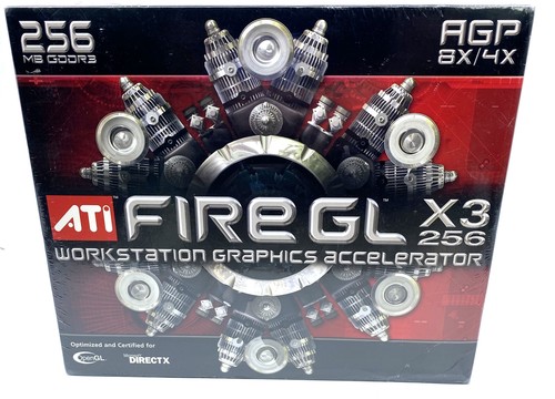 Ati radeon firegl fire x3 - radeon, gl
