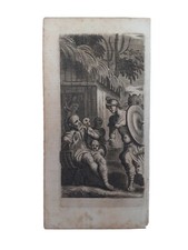 *HH* Antica stampa libro '600