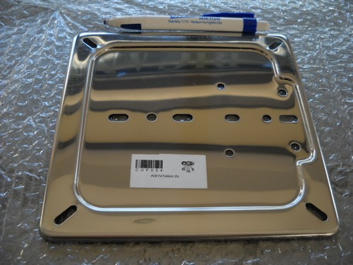 Supporto targa metallo - targa,