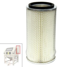 Filtro collettore polvere 6" x 12" ricambio sabbiatura media armadio sabbiatura