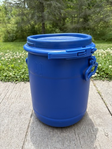 Tamburo plastica blu - tamburo, 5