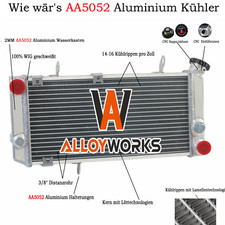 Radiatore alluminio 2 file