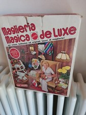 GIOCO IN SCATOLA MATTEL MAGLIERIA MAGICA DE LUXE NUOVO FONDO DI MAGAZZINO 