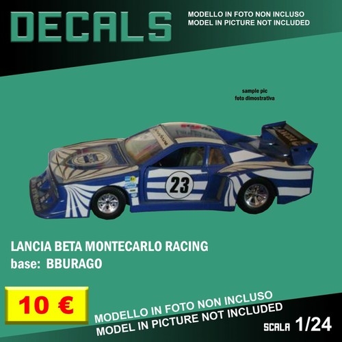 Decals repro lancia - repro, beta