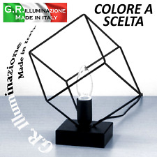 LUMETTO MODERNO 1 LUCE METALLO