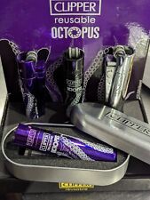 Clipper Metal Octopus ARGENTO